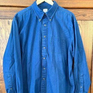 Brooks Brothers Mens Denim Shirt